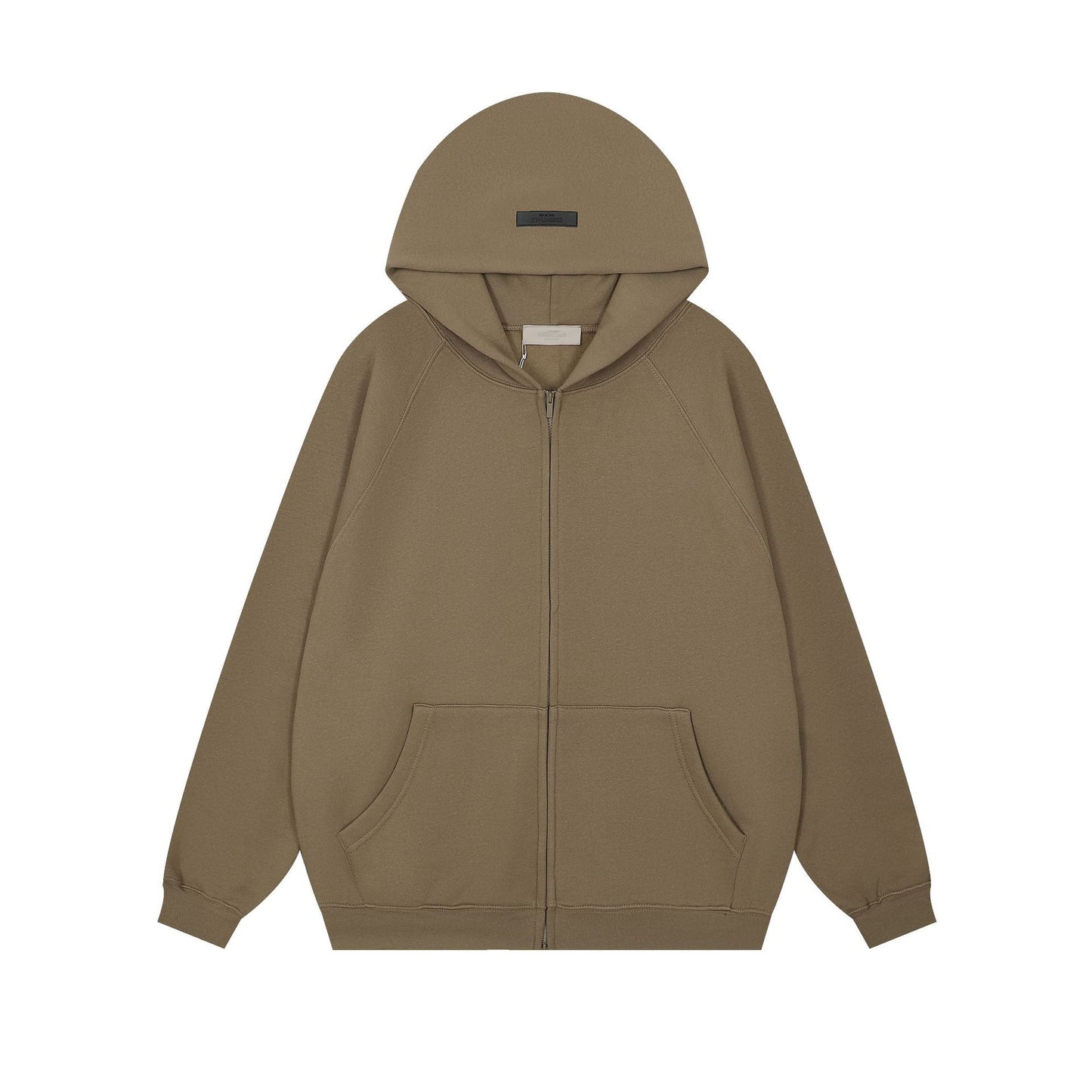 Essentials Fear of God Full Zip Up Hoodie
