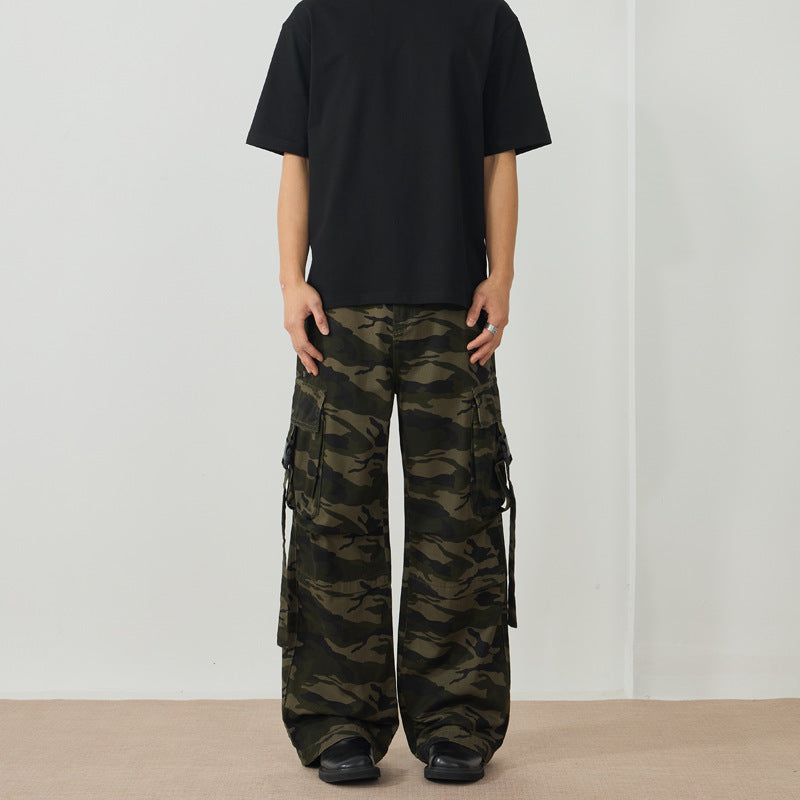 Loose Camo Cargo Pants