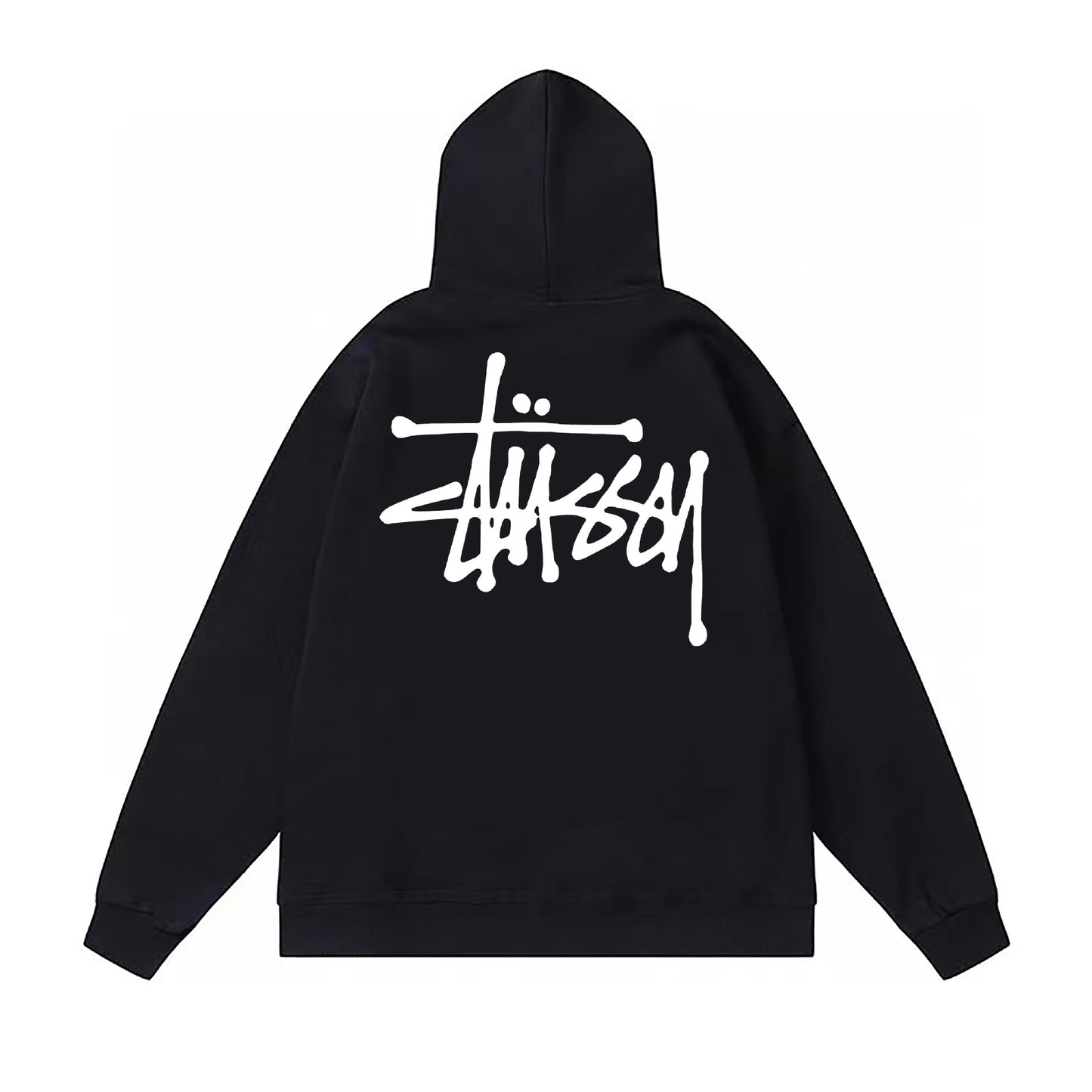 Classic Stussy Hoodie 'Black'