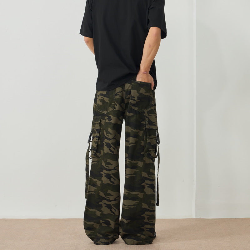 Loose Camo Cargo Pants