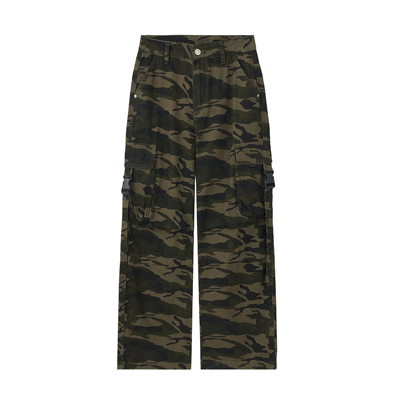 Loose Camo Cargo Pants