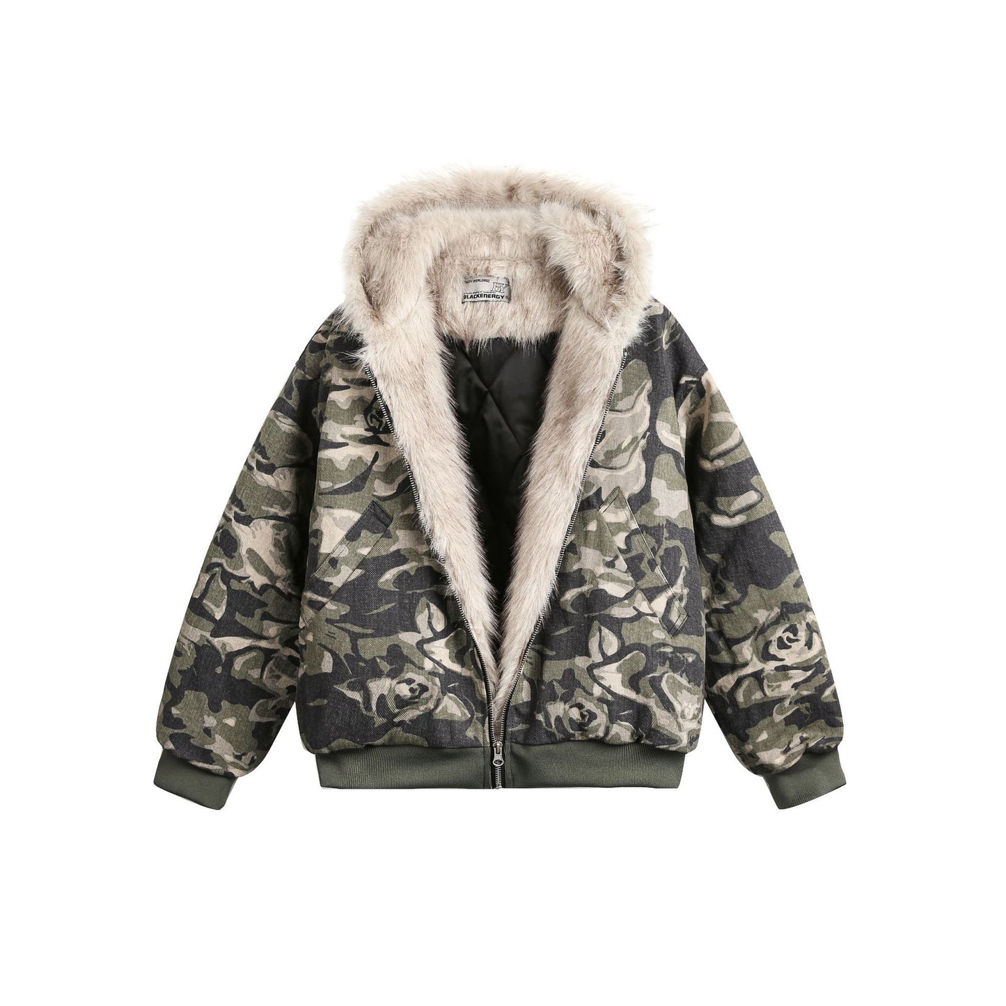 BlackEnergy Camouflage Heavy Fur Winter Jacket