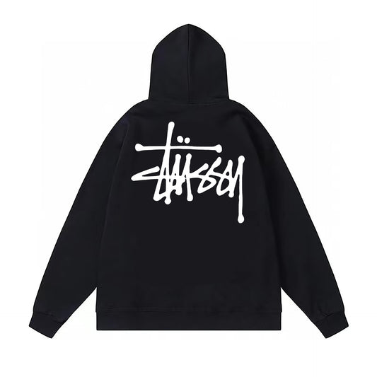 Classic Stussy Hoodie 'Black'