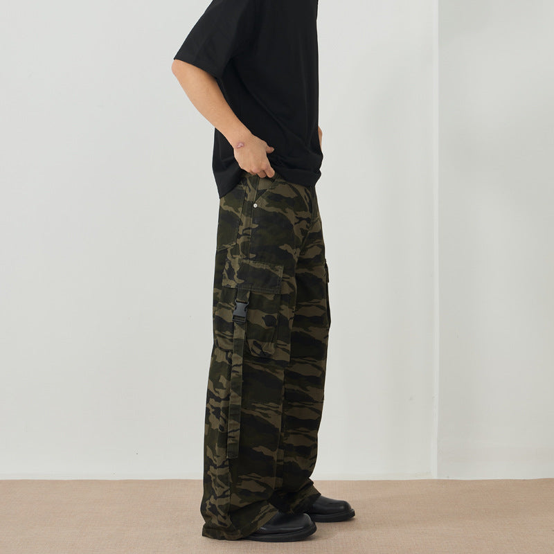 Loose Camo Cargo Pants