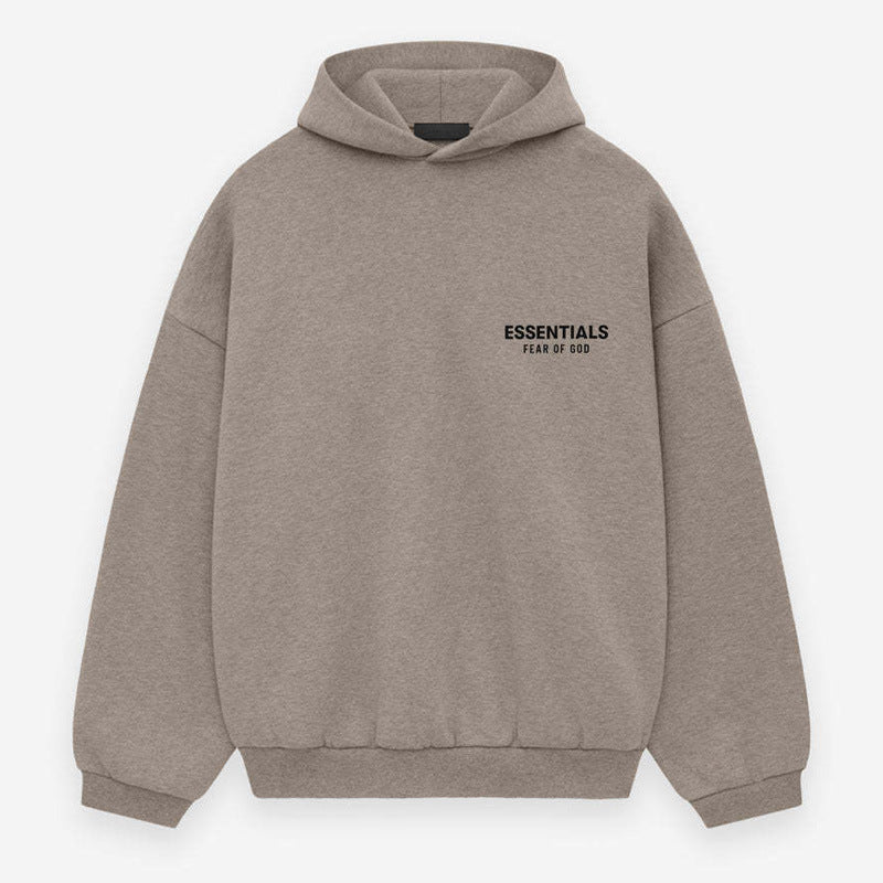 Essentials Fear Of God Basic Logo Hoodie