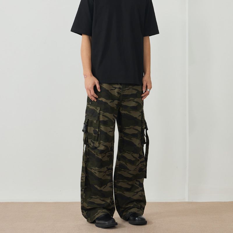 Loose Camo Cargo Pants